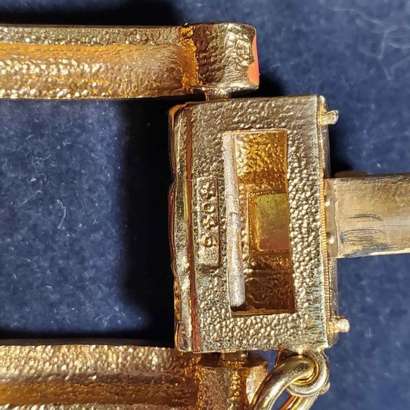 D'orlan statement signed enamel bracelet - Picture 9 of 9